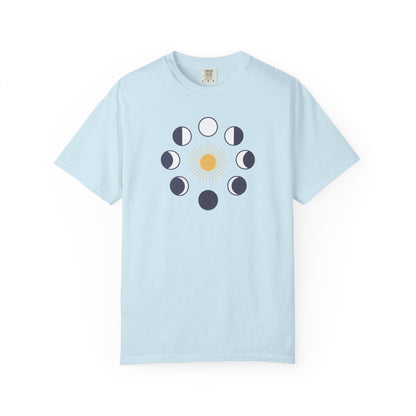 Moon Phases Around Sun T-shirt