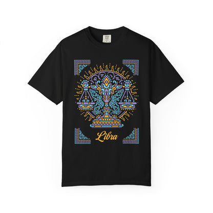 Libra Neo-Mythological Zodiac Sign T-shirt