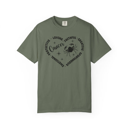Cancer Heart Zodiac Sign T-shirt