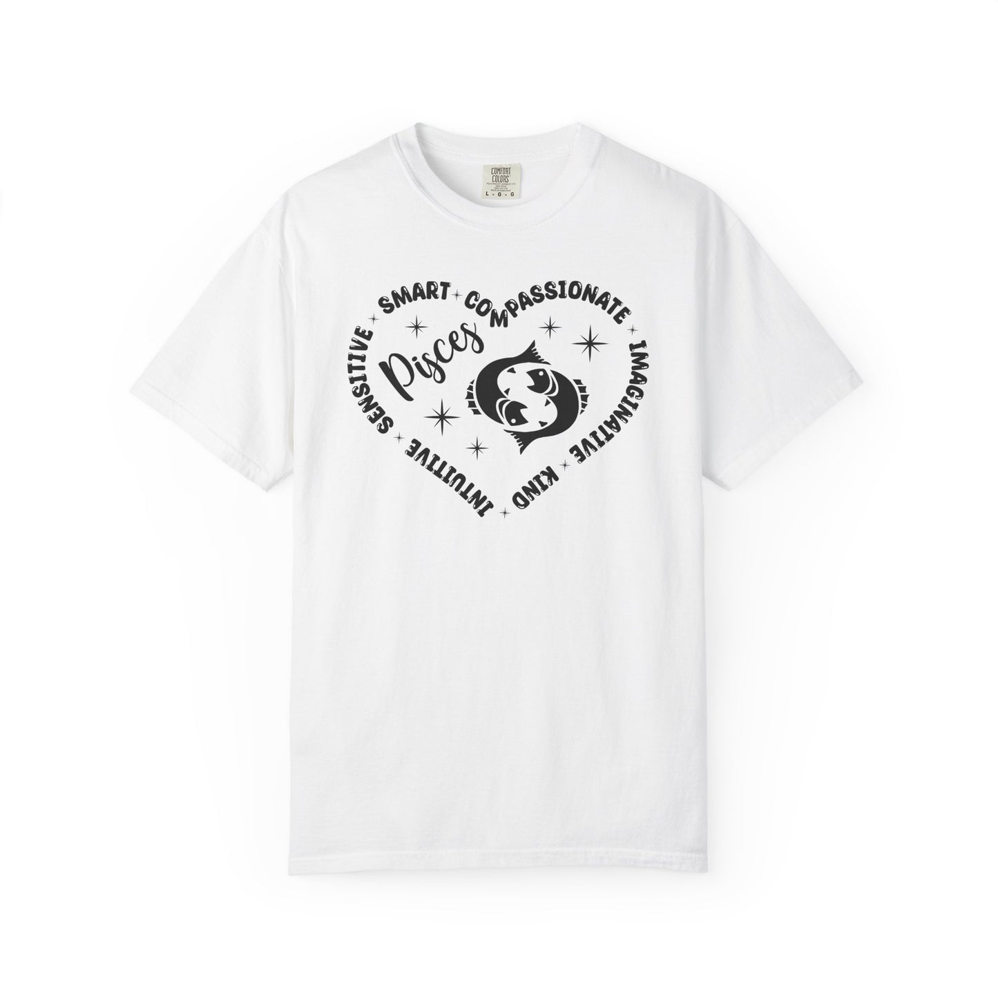 Pisces Heart Zodiac Sign T-shirt