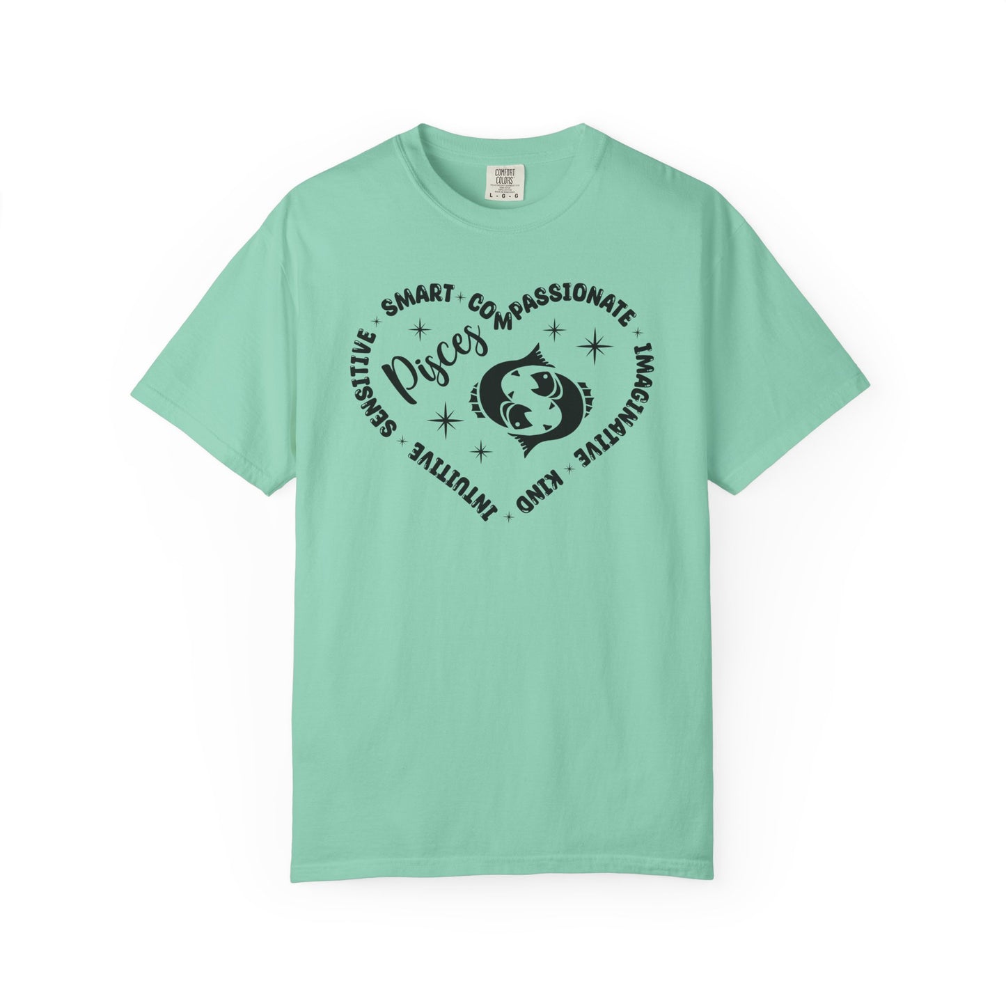 Pisces Heart Zodiac Sign T-shirt