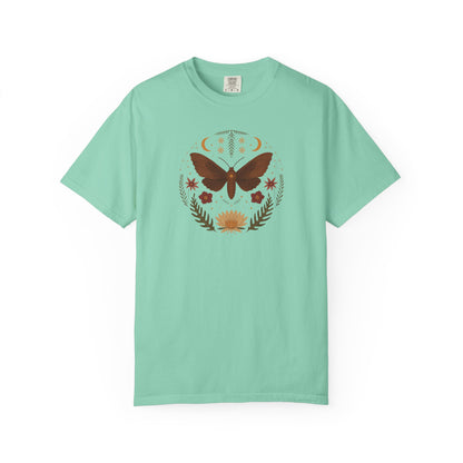 Moth With Natural Elements T-shirt