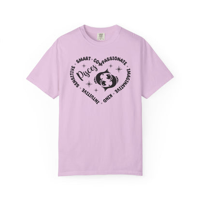 Pisces Heart Zodiac Sign T-shirt