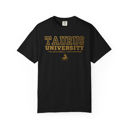 Taurus University Zodiac Sign T-shirt