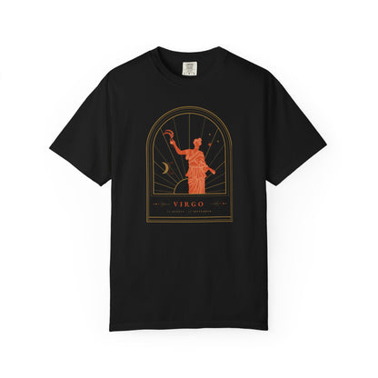 Virgo Modern Minimalist Zodiac Sign T-shirt