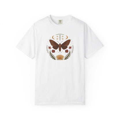 Moth With Natural Elements T-shirt