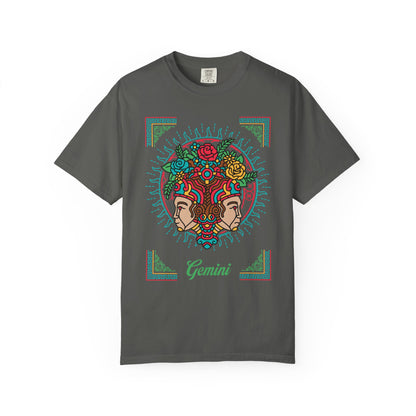 Gemini Neo-Mythological Zodiac Sign T-shirt