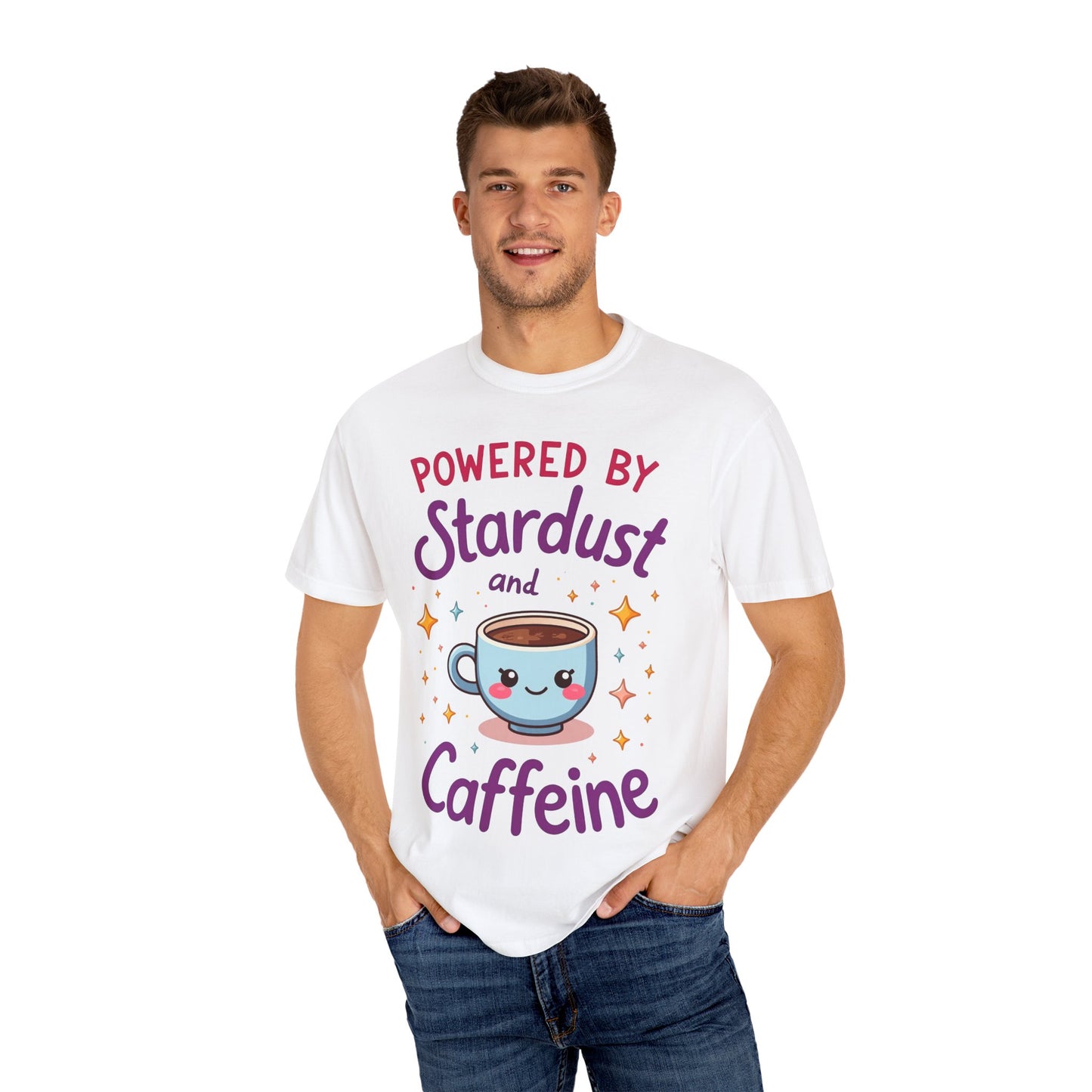 Powered by Stardust and Caffeine T-shirt