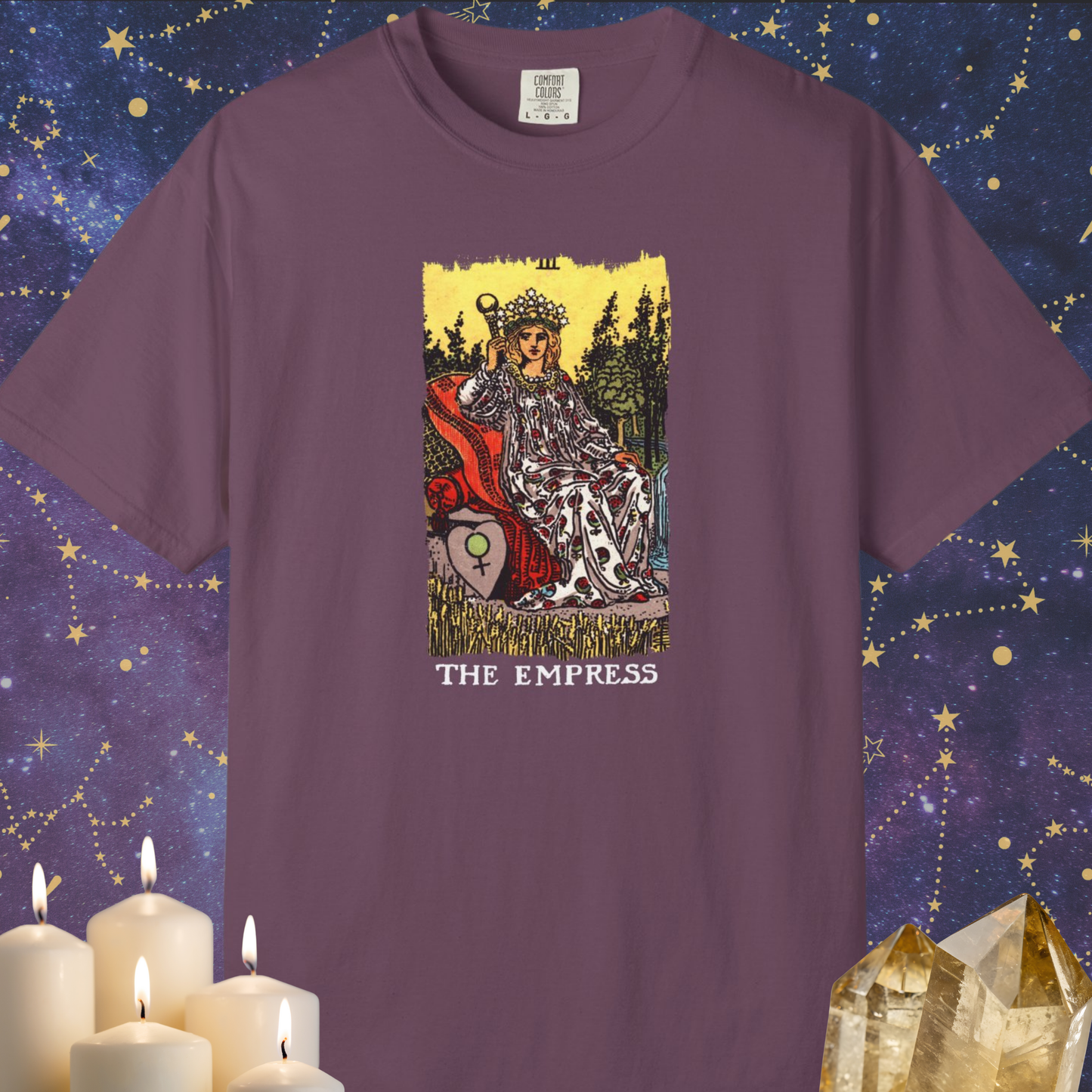 The Empress Tarot Card T-shirt