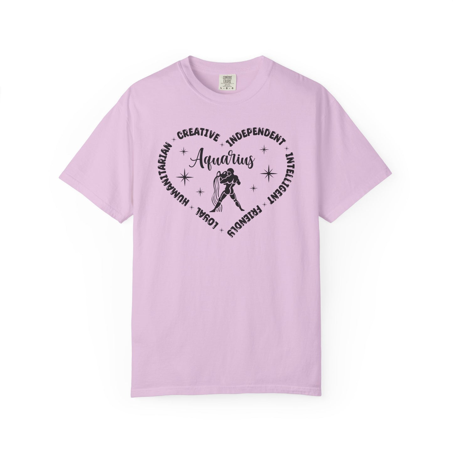 Aquarius Heart Zodiac Sign T-shirt