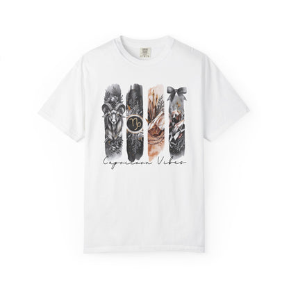 Capricorn Boho Watercolor Zodiac Sign T-shirt
