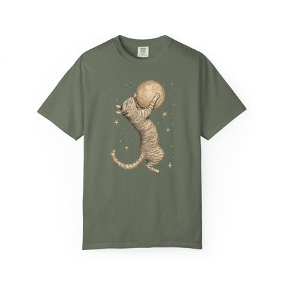 Cat Hugging the Moon T-shirt