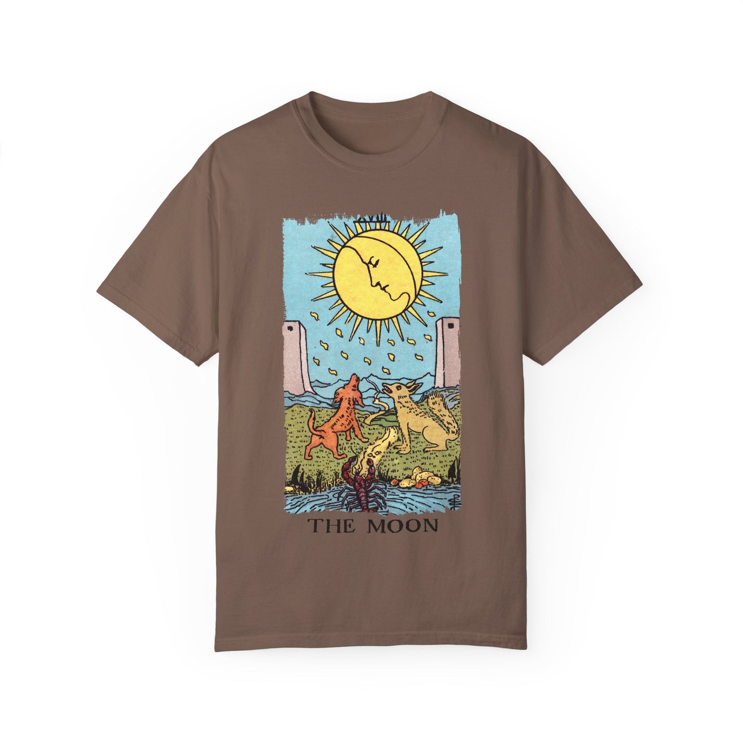 The Moon Tarot Card T-shirt