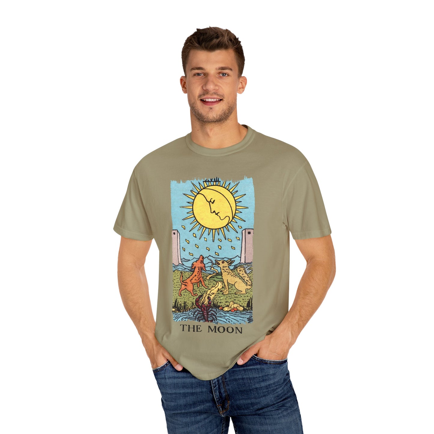 The Moon Tarot Card T-shirt