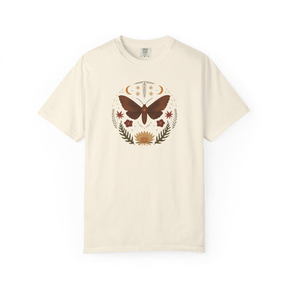 Moth With Natural Elements T-shirt