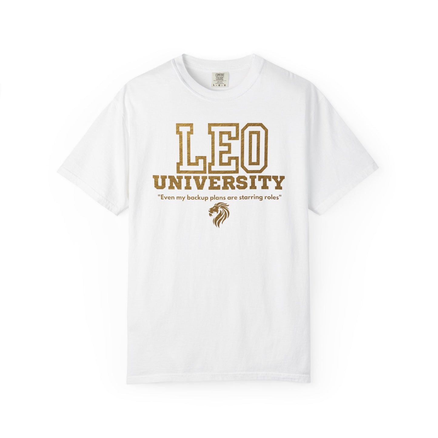 Leo University Zodiac Sign T-shirt