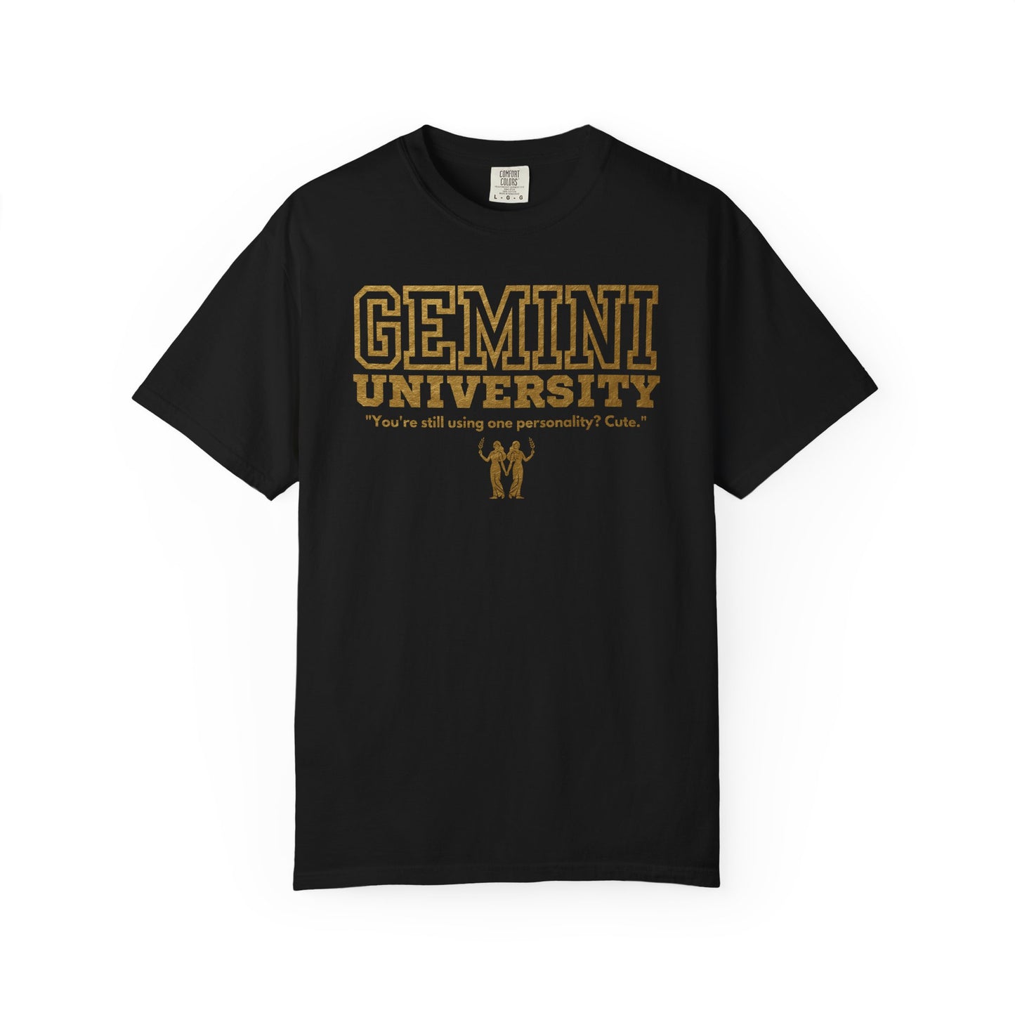 Gemini University Zodiac Sign T-shirt