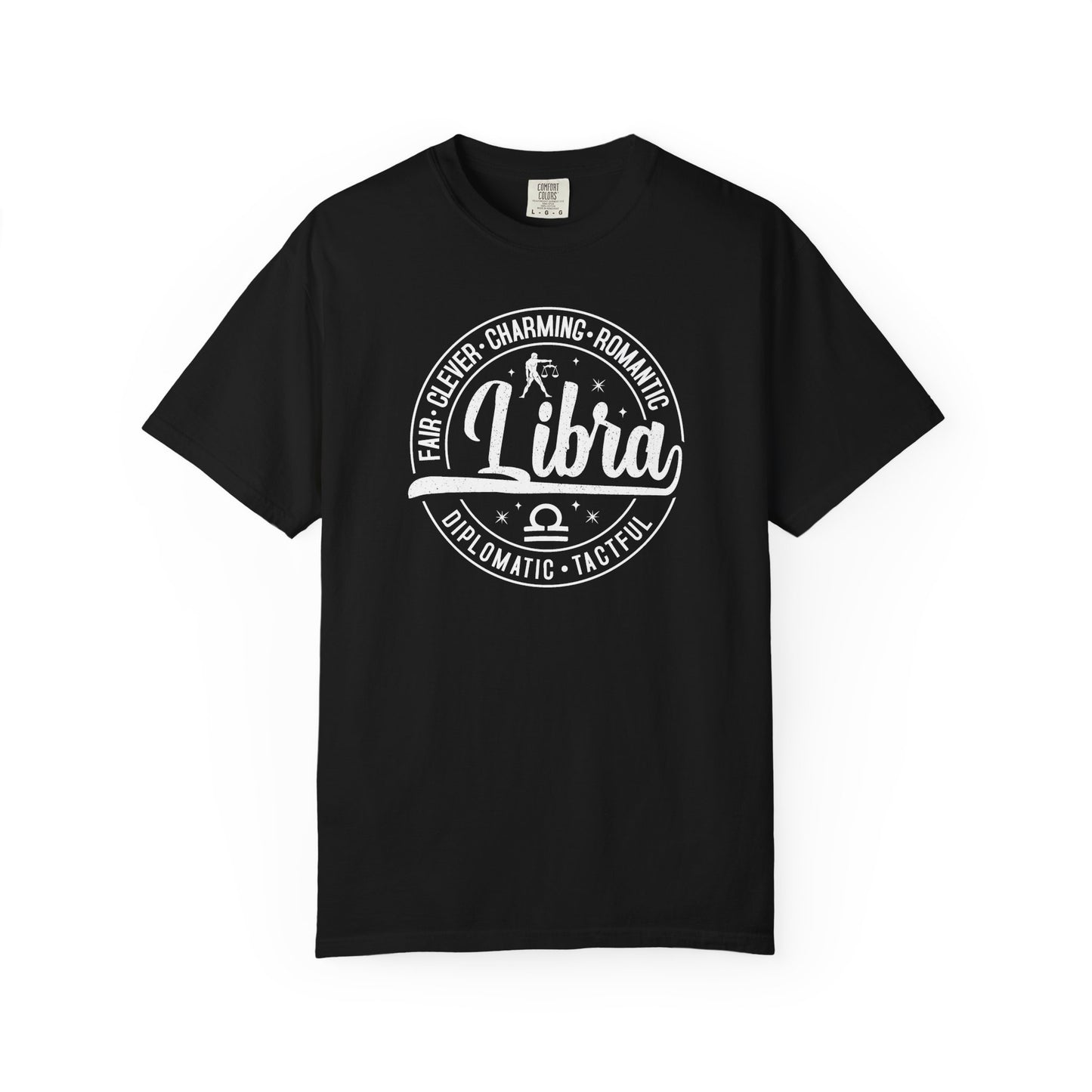 Libra Vintage Zodiac Sign T-shirt