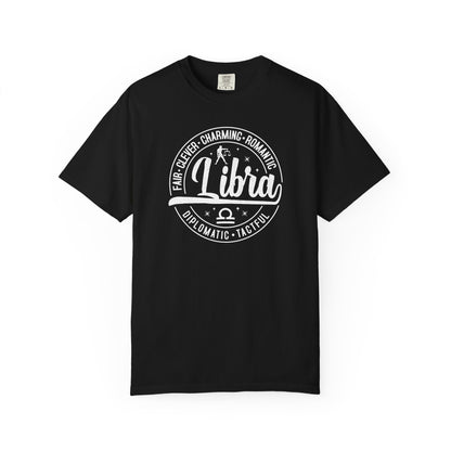 Libra Vintage Zodiac Sign T-shirt