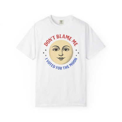I Voted for the Moon T-shirt