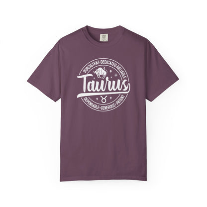 Taurus Vintage Zodiac Sign T-shirt