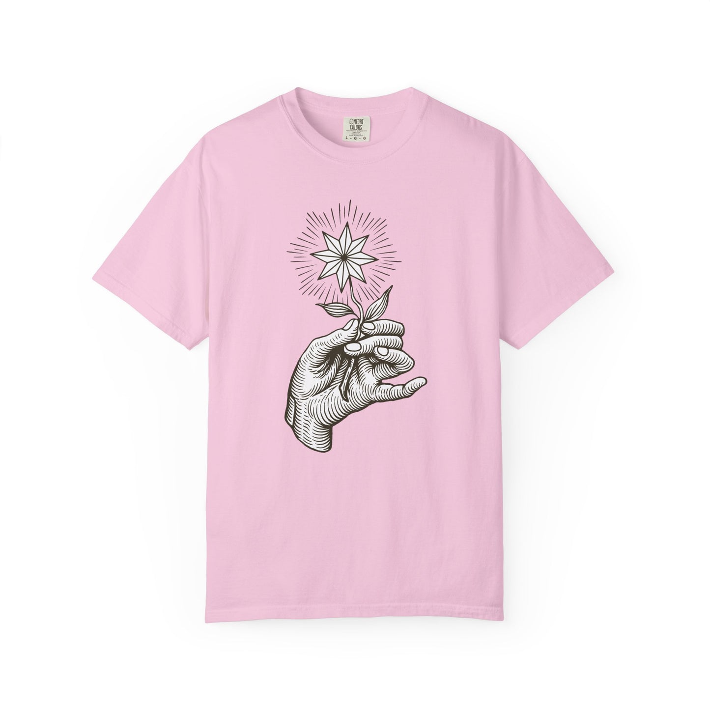 Hand Holding A Star Flower T-shirt