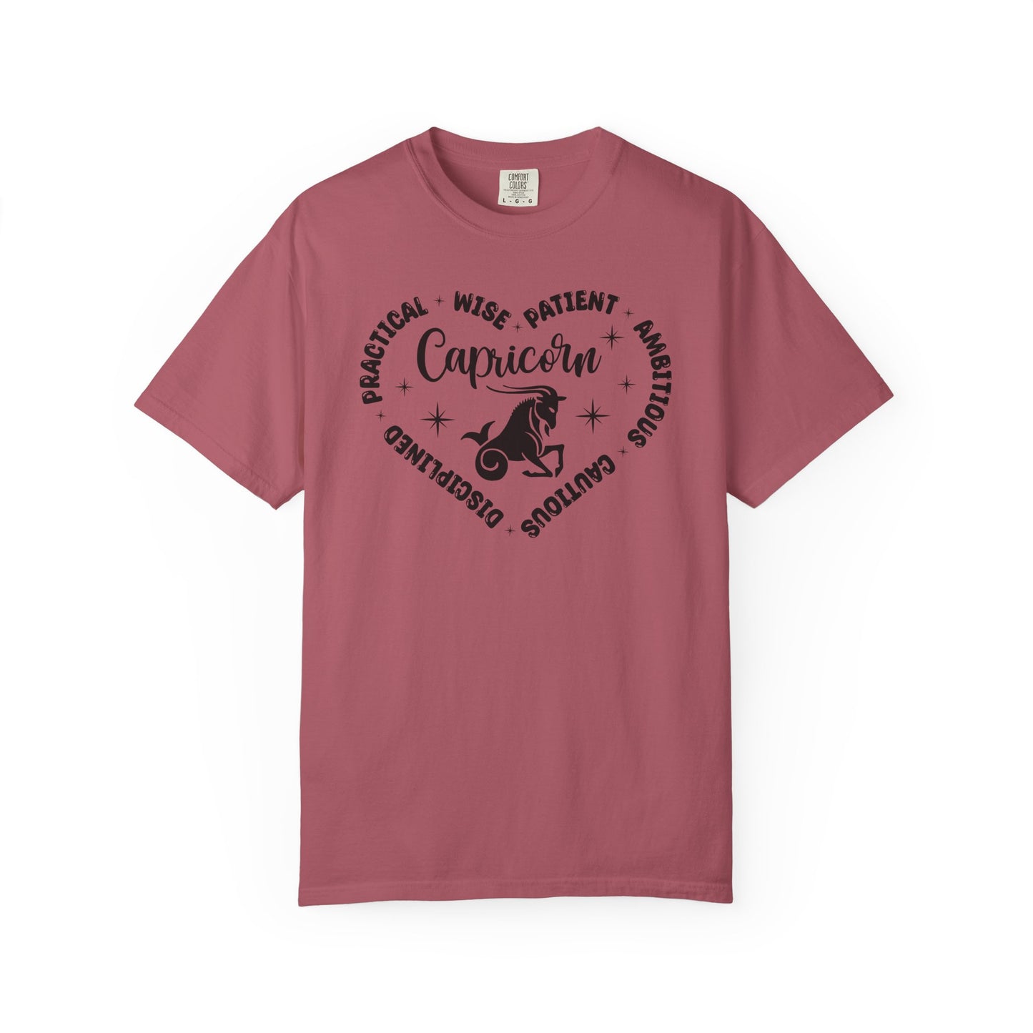 Capricorn Heart Zodiac Sign T-shirt