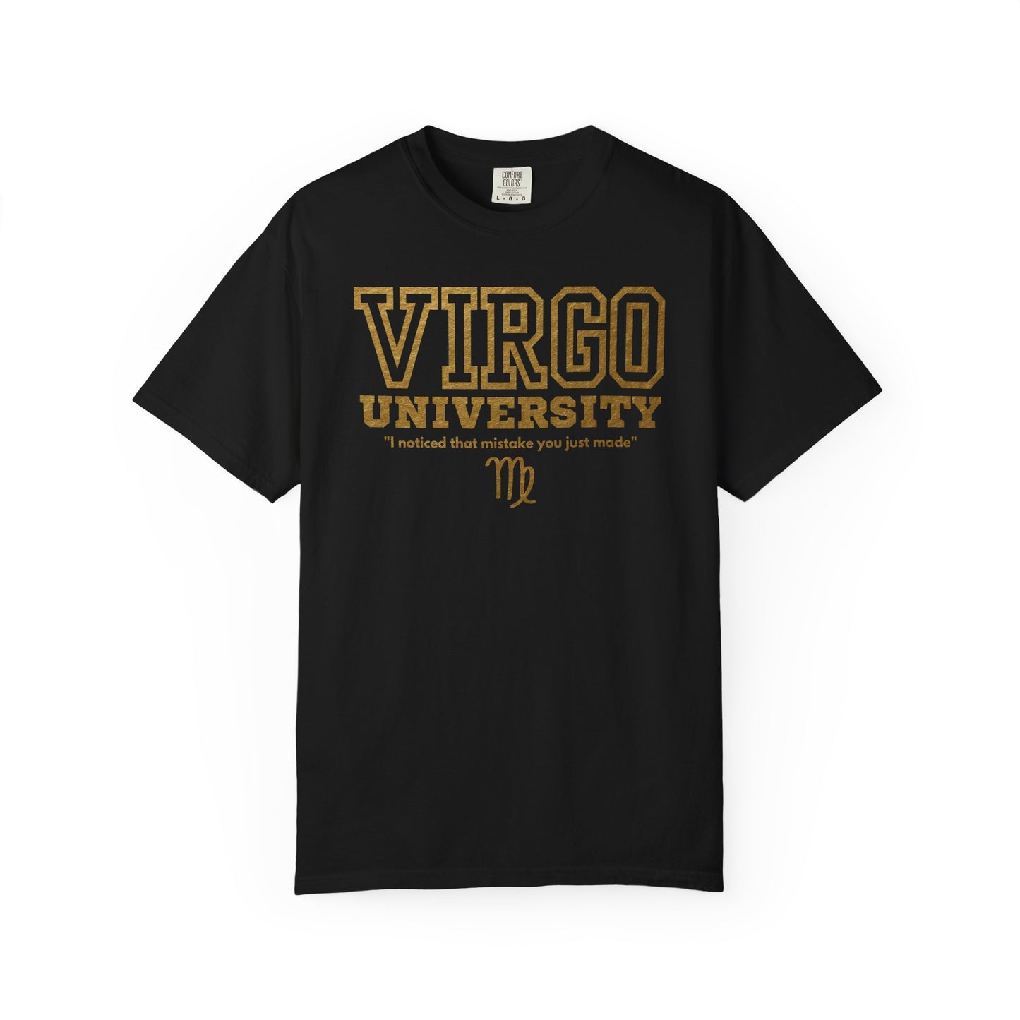 Virgo University Zodiac Sign T-shirt