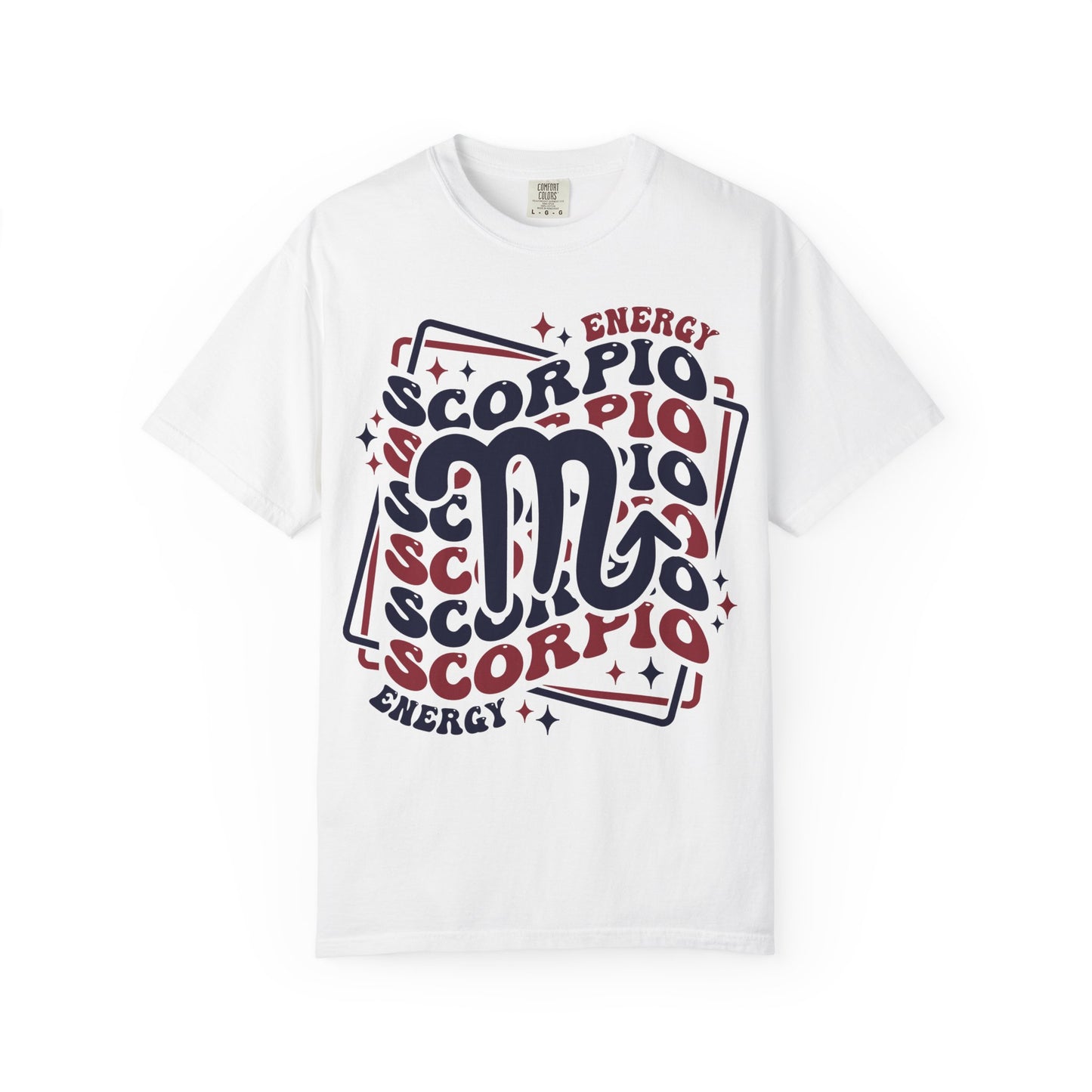 Scorpio Retro-Psychedelic Zodiac Sign T-shirt