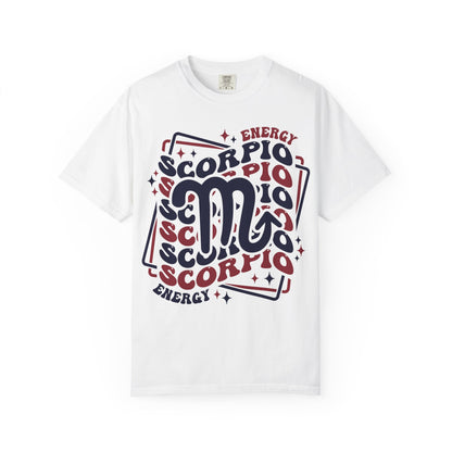 Scorpio Retro-Psychedelic Zodiac Sign T-shirt