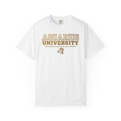 Aquarius University Zodiac Sign T-shirt