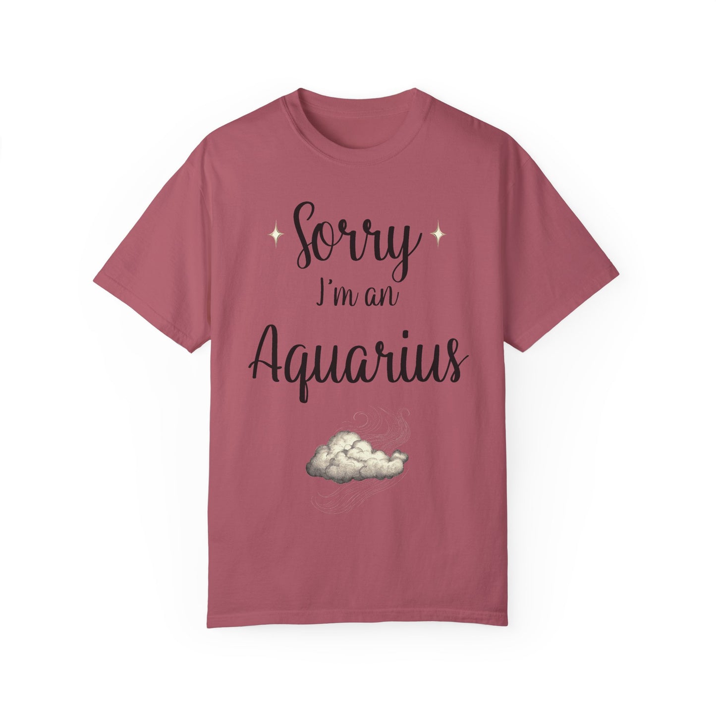 Sorry I'm an Aquarius T-shirt