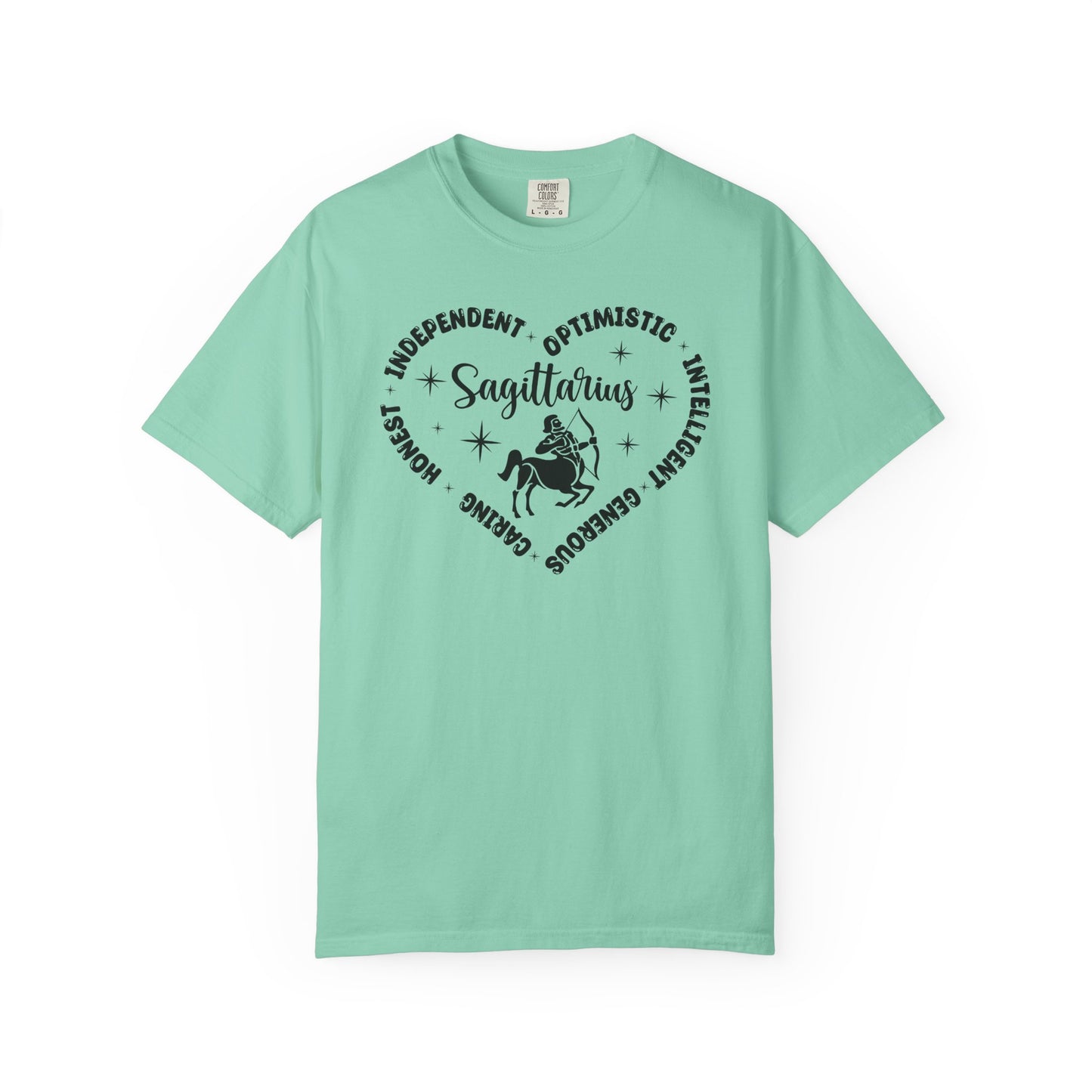 Sagittarius Heart Zodiac Sign T-shirt