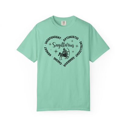 Sagittarius Heart Zodiac Sign T-shirt