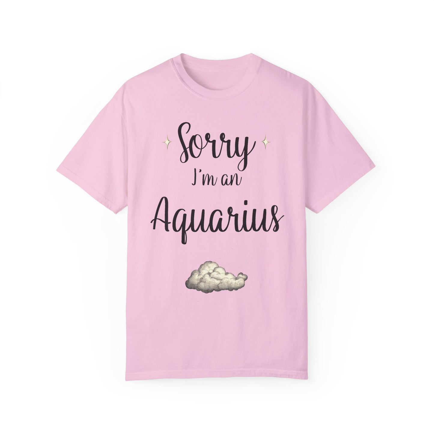 Sorry I'm an Aquarius T-shirt