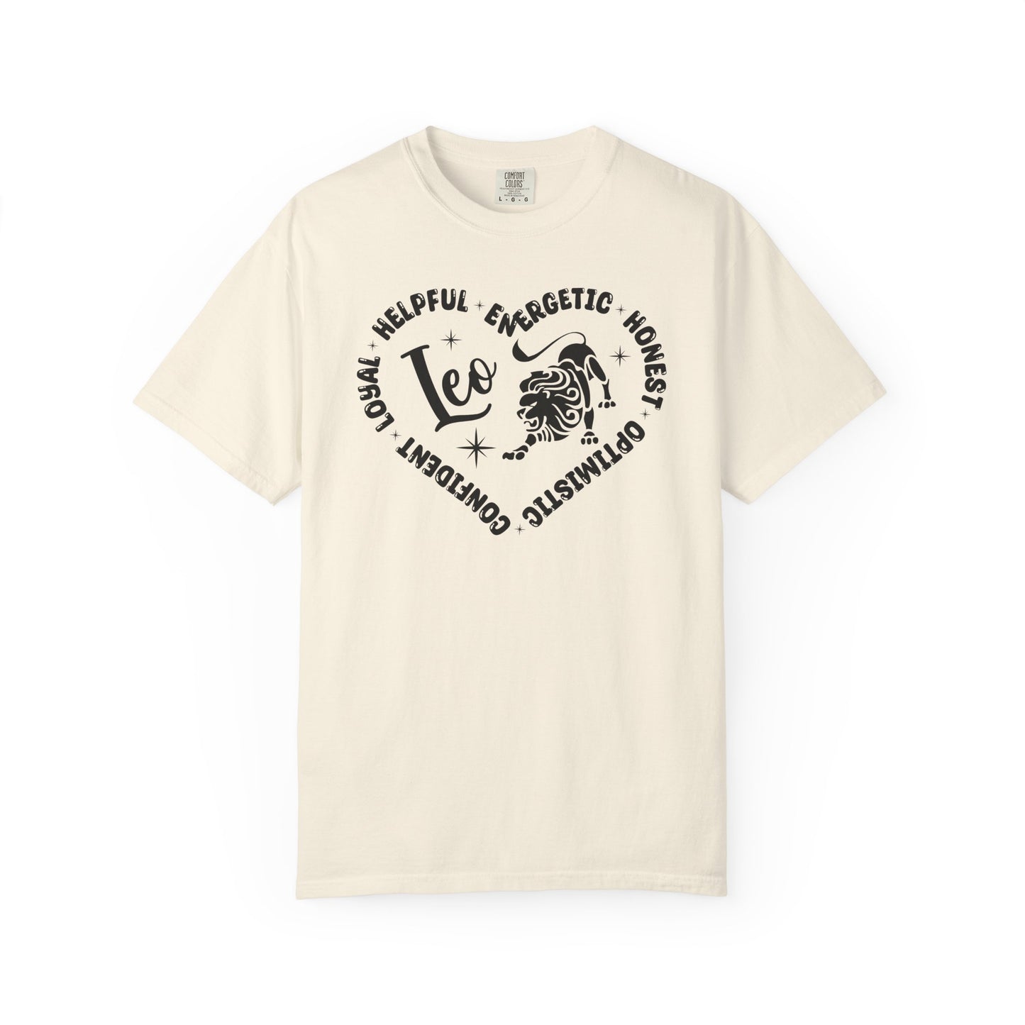 Leo Heart Zodiac Sign T-shirt