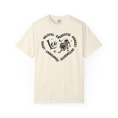 Leo Heart Zodiac Sign T-shirt