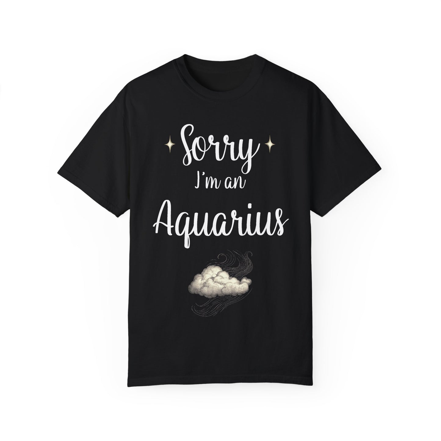 Sorry I'm an Aquarius T-shirt