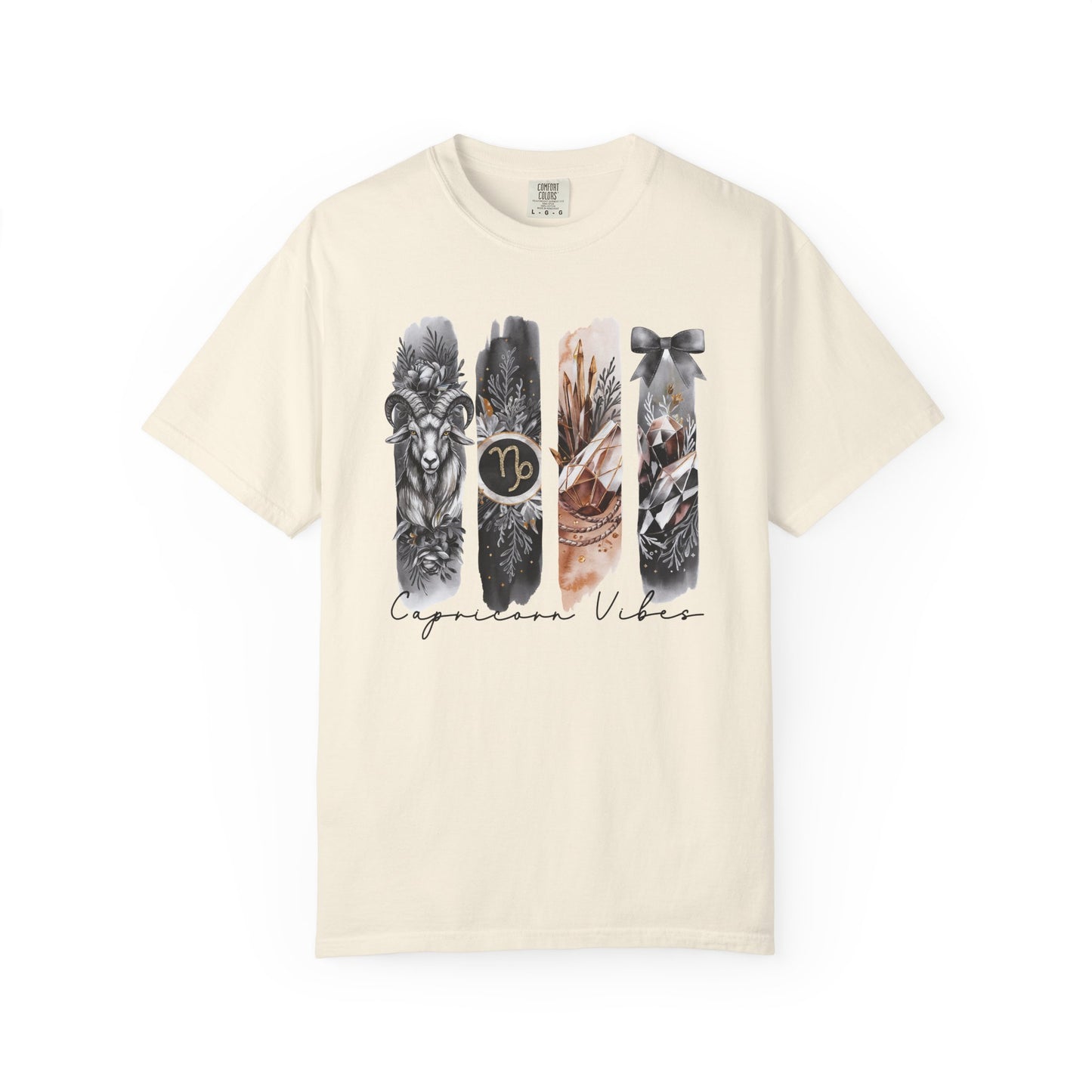 Capricorn Boho Watercolor Zodiac Sign T-shirt