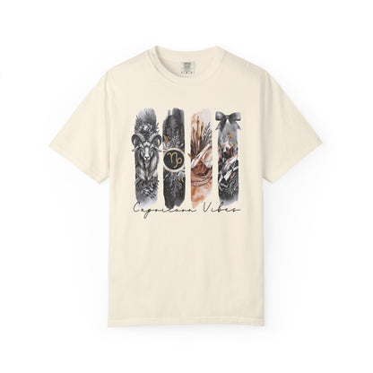 Capricorn Boho Watercolor Zodiac Sign T-shirt