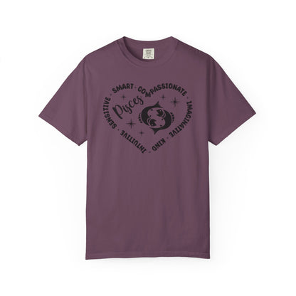 Pisces Heart Zodiac Sign T-shirt