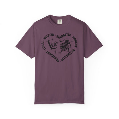 Leo Heart Zodiac Sign T-shirt