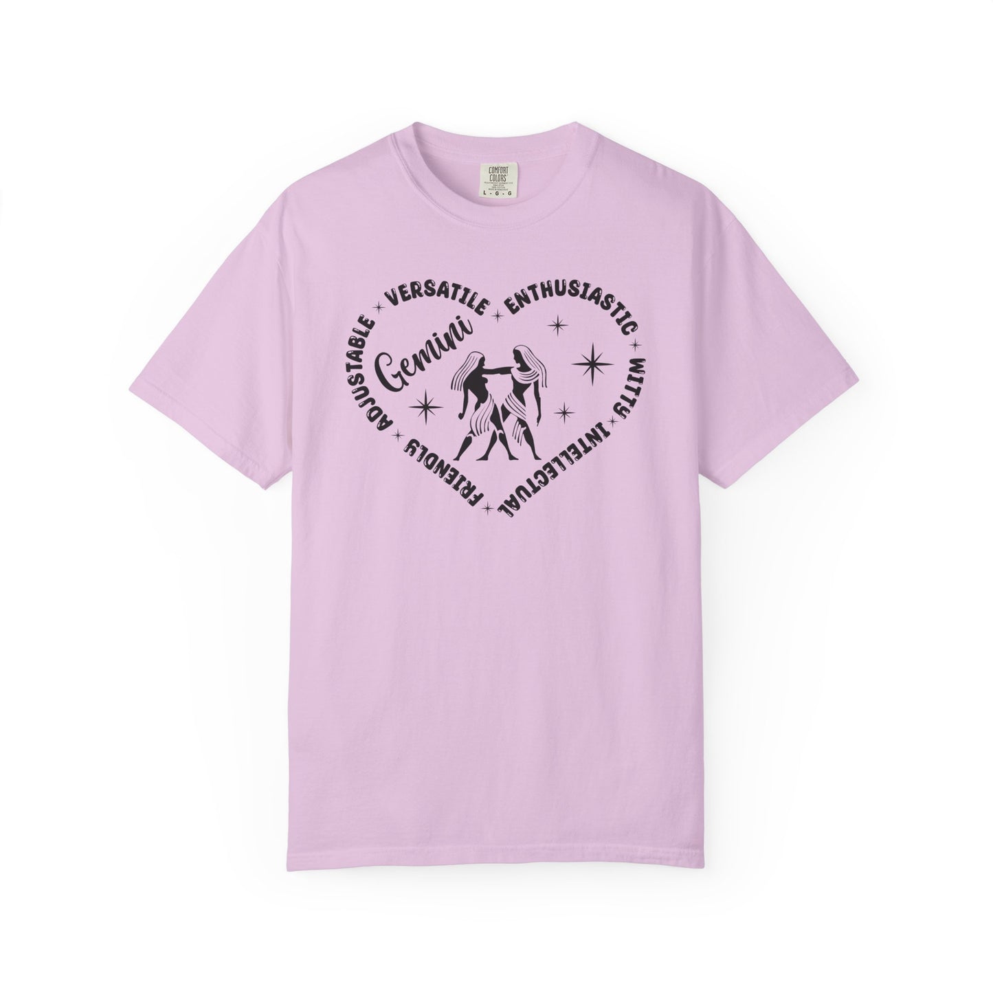 Gemini Heart Zodiac Sign T-shirt