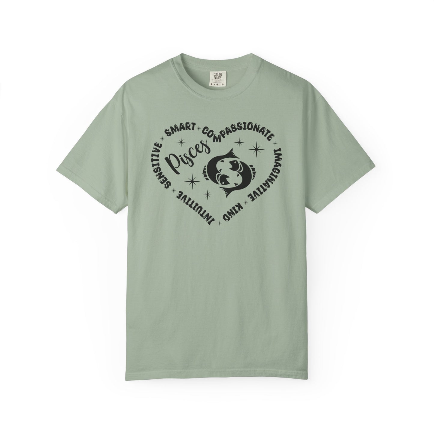 Pisces Heart Zodiac Sign T-shirt