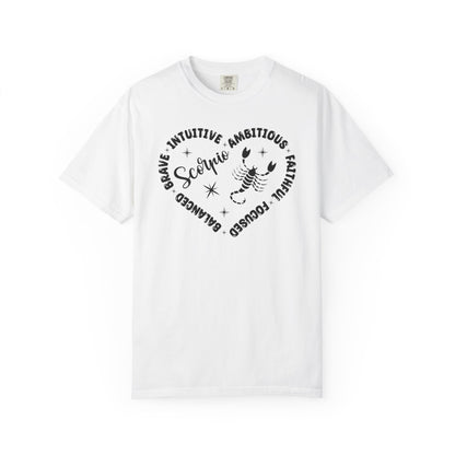 Scorpio Heart Zodiac Sign T-shirt