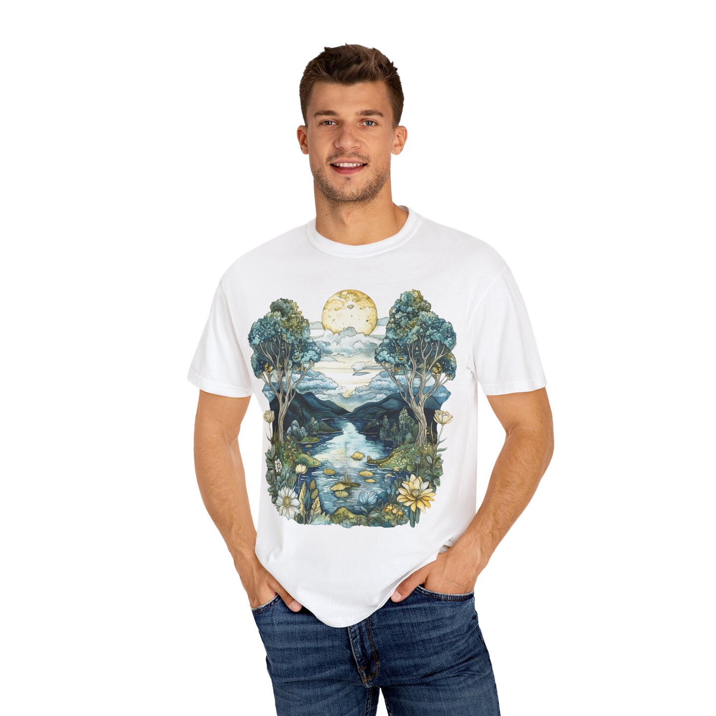 Watercolor Landscape T-shirt