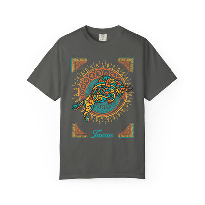 Taurus Neo-Mythological Zodiac Sign T-shirt