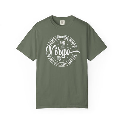 Virgo Vintage Zodiac Sign T-shirt