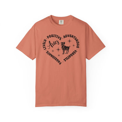 Aries Heart Zodiac Sign T-shirt