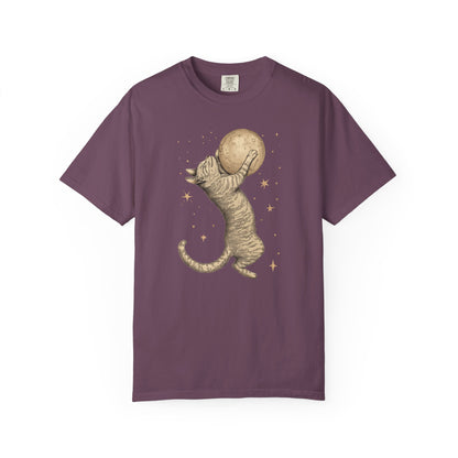 Cat Hugging the Moon T-shirt